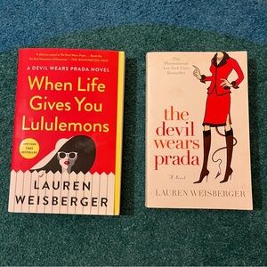Devil Wears Prada and Sequel When Life Gives You Lululemons Book Bundle Reader